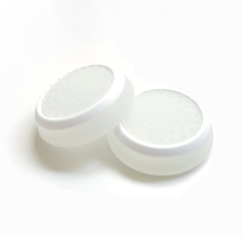 1 Pair of White Thumb Grips