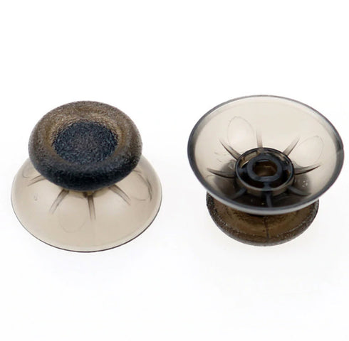 2 x Clear Black PS4 Analog Sticks