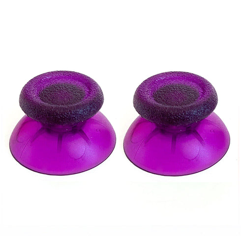2 x Clear Purple PS4 Analog Sticks