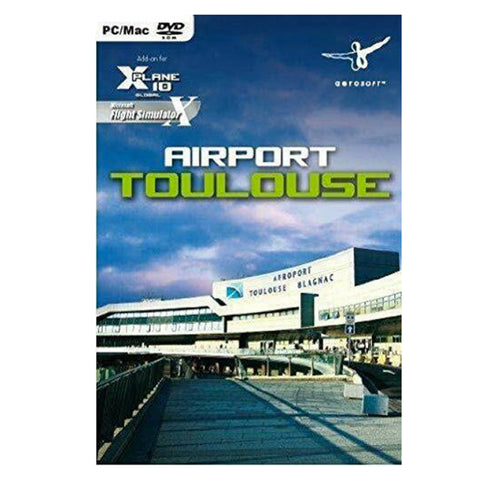 X-Plane Expansion Airport Toulouse - PC / Mac Game (Brand New & Sealed)