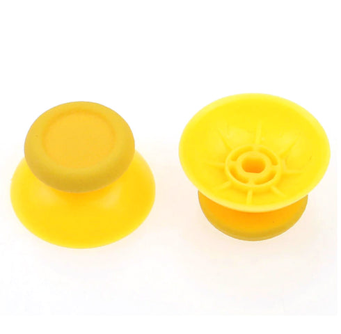 2 x Yellow PS4 Analog Sticks